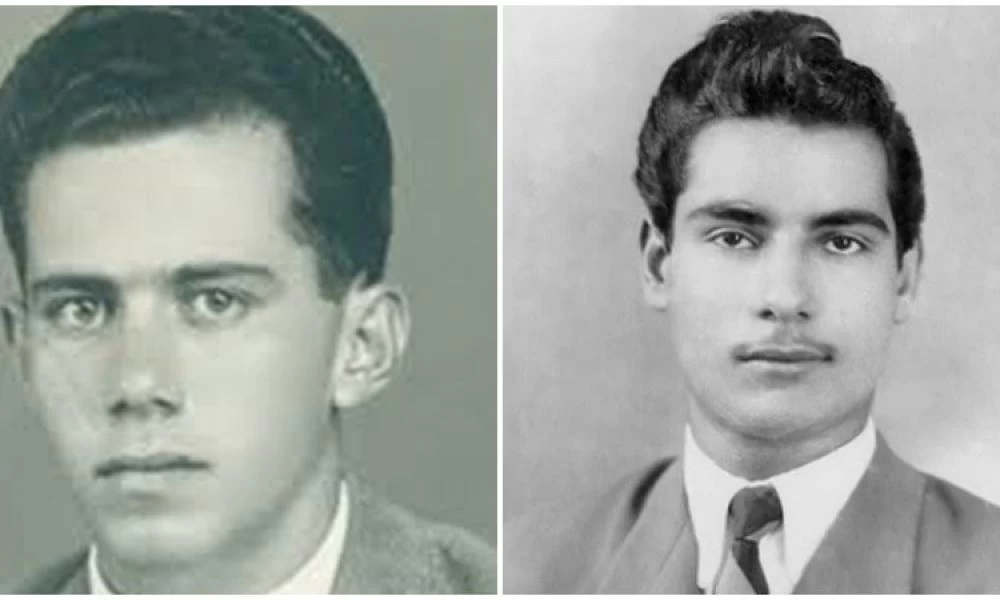 Έγχρωμες φωτογραφίες των ηρώων Παλληκαρίδη και Παπαδόπουλου